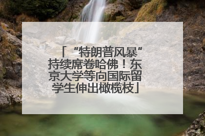 “特朗普风暴”持续席卷哈佛！东京大学等向国际留学生伸出橄榄枝