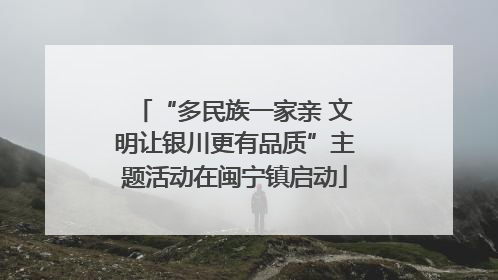“多民族一家亲 文明让银川更有品质”主题活动在闽宁镇启动