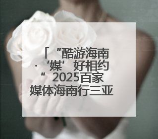 “酷游海南 ·‘媒’好相约”2025百家媒体海南行三亚旅游推介活动启动