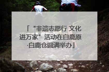 “非遗志愿行 文化进万家”活动在白鹿原·白鹿仓圆满举办