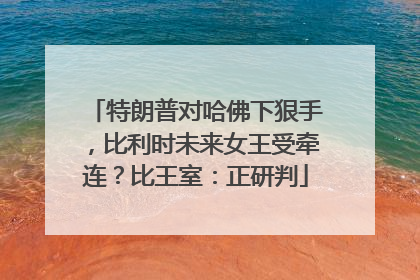 特朗普对哈佛下狠手，比利时未来女王受牵连？比王室：正研判