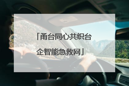 甬台同心共织台企智能急救网