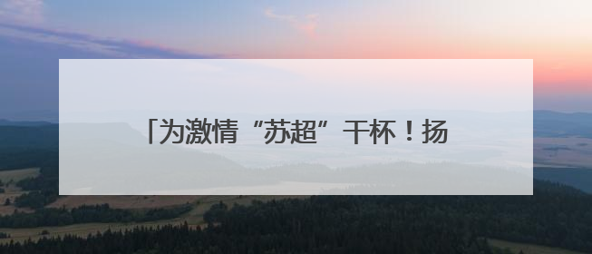 为激情“苏超”干杯！扬州青岛啤酒嘉年华在广陵新城开启“足球之夜”