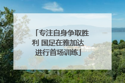 专注自身争取胜利 国足在雅加达进行首场训练
