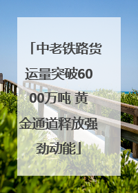 中老铁路货运量突破6000万吨 黄金通道释放强劲动能