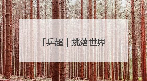 乒超｜挑落世界第一！樊振东3比2战胜林诗栋