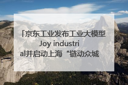 京东工业发布工业大模型Joy industrial并启动上海“链动众城 万亿降本”计划