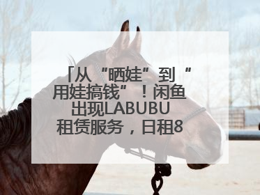 从“晒娃”到“用娃搞钱”！闲鱼出现LABUBU租赁服务，日租80元仍供不应求