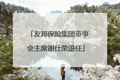 友邦保险集团董事会主席谢仕荣退任