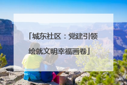城东社区：党建引领绘就文明幸福画卷