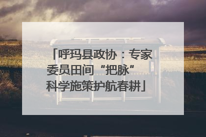 呼玛县政协：专家委员田间“把脉” 科学施策护航春耕