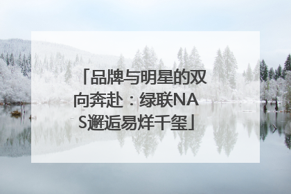 品牌与明星的双向奔赴：绿联NAS邂逅易烊千玺