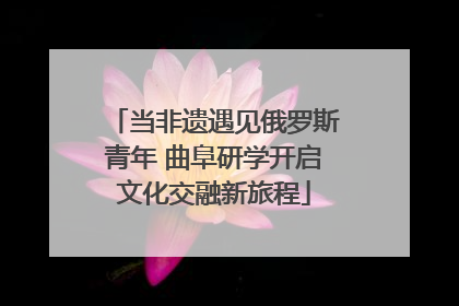 当非遗遇见俄罗斯青年 曲阜研学开启文化交融新旅程