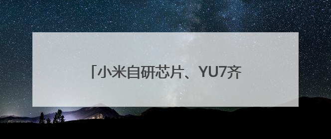 小米自研芯片、YU7齐发布！相关话题霸占热搜榜，雷军一夜涨粉超20万