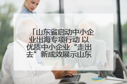 山东省启动中小企业出海专项行动 以优质中小企业“走出去”新成效展示山东产业发展新形象