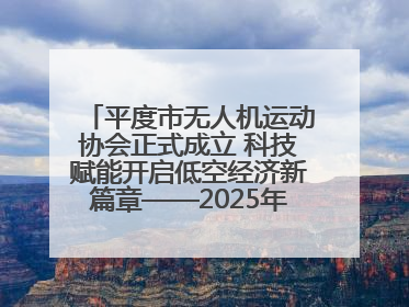 平度市无人机运动协会正式成立 科技赋能开启低空经济新篇章——2025年首届会员大会暨无人机应用发展论坛成功举办