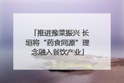 推进豫菜振兴 长垣将“药食同源”理念融入餐饮产业