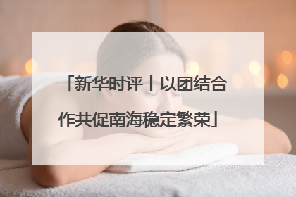 新华时评丨以团结合作共促南海稳定繁荣