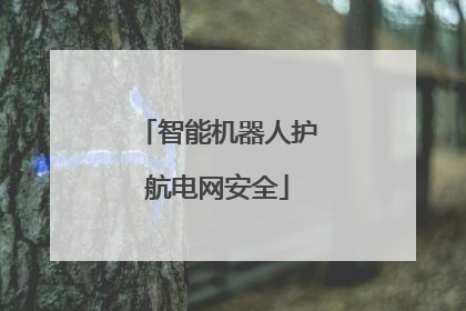 智能机器人护航电网安全