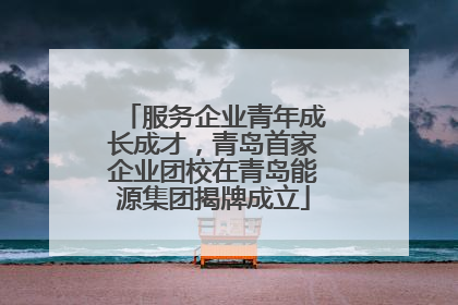 服务企业青年成长成才，青岛首家企业团校在青岛能源集团揭牌成立