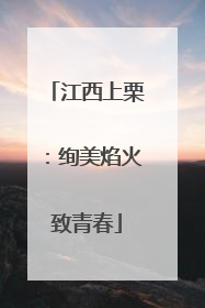 江西上栗：绚美焰火致青春
