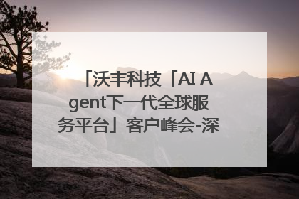 沃丰科技「AI Agent下一代全球服务平台」客户峰会-深圳站圆满落幕！