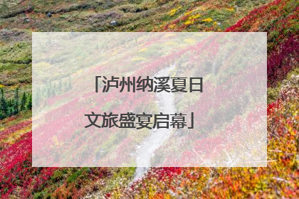 泸州纳溪夏日文旅盛宴启幕