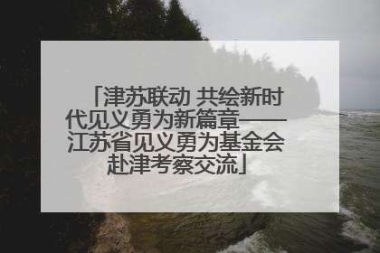 津苏联动 共绘新时代见义勇为新篇章——江苏省见义勇为基金会赴津考察交流