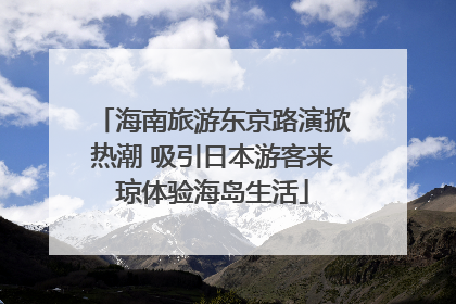 海南旅游东京路演掀热潮 吸引日本游客来琼体验海岛生活
