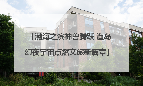 渤海之滨神兽腾跃 渔岛幻夜宇宙点燃文旅新篇章