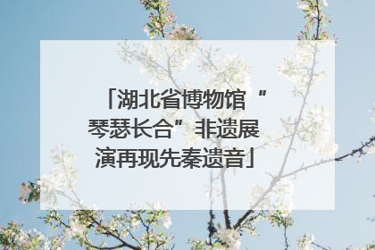湖北省博物馆“琴瑟长合”非遗展演再现先秦遗音