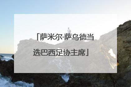 萨米尔·萨乌德当选巴西足协主席