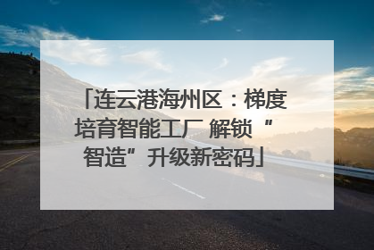 连云港海州区：梯度培育智能工厂 解锁“智造”升级新密码