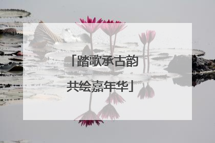 踏歌承古韵 共绘嘉年华