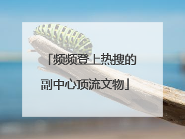 频频登上热搜的副中心顶流文物