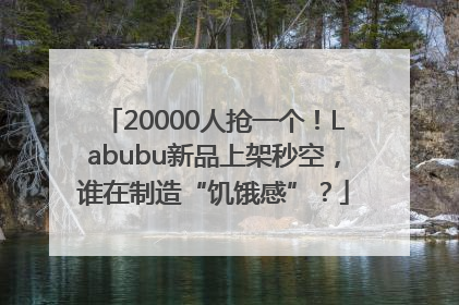 20000人抢一个！Labubu新品上架秒空，谁在制造“饥饿感”？